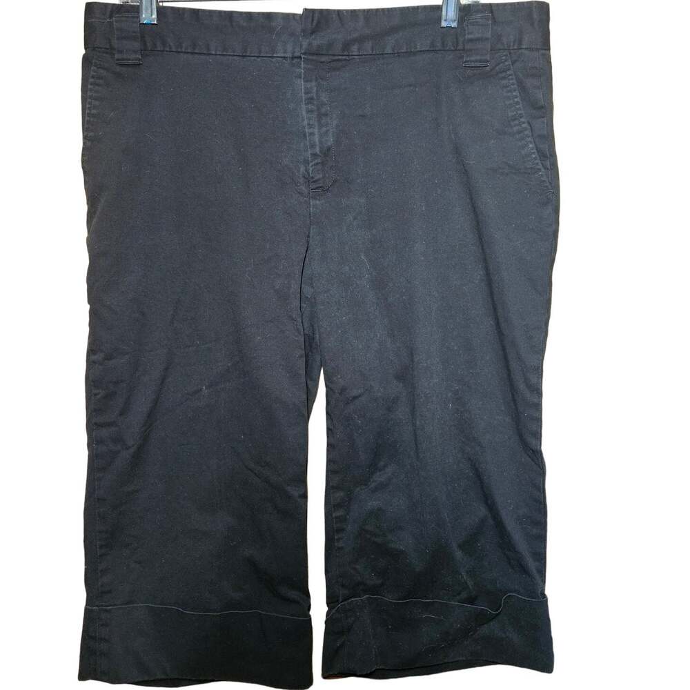Black Bermuda Shorts Size 14